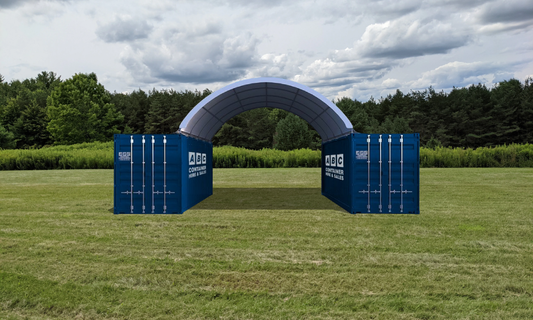 26' Foot Wide x 20' Long Shipping Container Dome