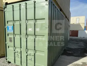 20' High Cube Shipping Container (With Tie Rails)
