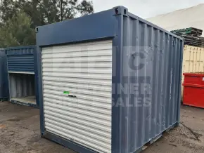 10' Standard Height Shipping Container (Roller Door End)