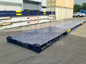 40' Platform 316mm Base Depth Shipping Container (Built In Twist Lock)