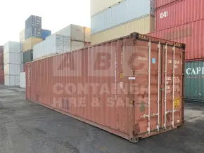 40' High Cube Shipping Container