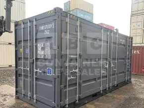 20' High Cube Full Side Opening Shipping Container