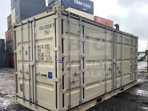 20' High Cube Full Side Opening Shipping Container