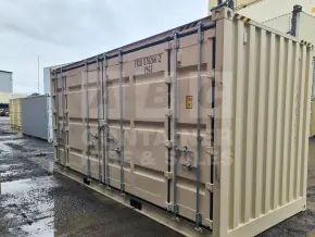 20' High Cube Full Side Opening Shipping Container