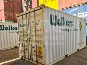20' High Cube Shipping Container (With Tie Rails)