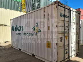 20' High Cube Shipping Container (With Tie Rails)
