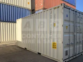 20' High Cube Shipping Container (With Tie Rails)