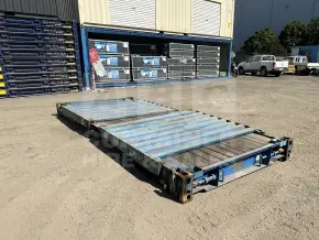 20' Flat Rack Shipping Container (With Collapsible Ends)