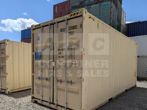 20' High Cube Shipping Container (With Tie Rails)
