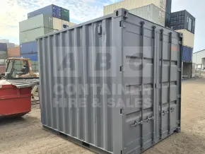 10' Standard Height Shipping Container (Container Door, 2 Corner Posts, 2 Tine Pockets)