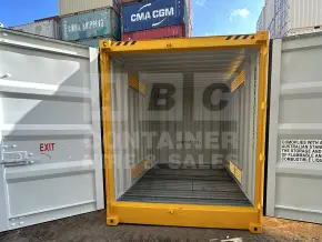 Pair of 10' HC Dangerous Goods Containers (2 x 4 post 10' DG's)