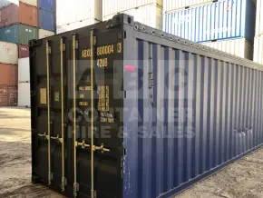 40' Standard Height Open Top Shipping Container (Tarp And Bows, Timber Floor)