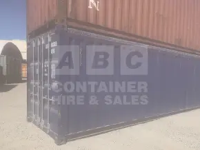 40' Standard Height Open Top Shipping Container (Tarp And Bows, Timber Floor)