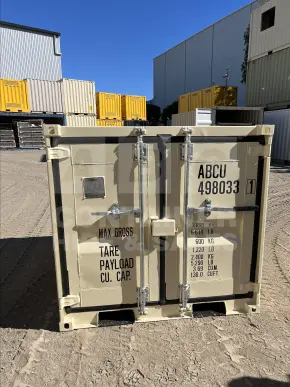 6' Mini Cube Shipping Container