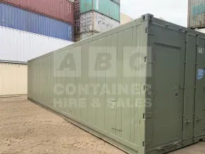 40' High Cube Shipping Container (Non-Operational, Modified)