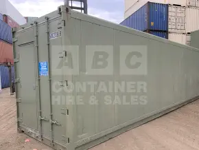 40' High Cube Shipping Container (Non-Operational, Modified)
