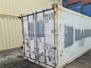 20' Standard Height Refrigerated "Reefer" Shipping Container (Non-Operational, Machinery In)