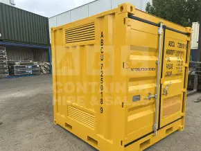 8' Dangerous Goods Shipping Container (4 Corner Post)