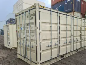 20' High Cube Full Side Opening Shipping Container