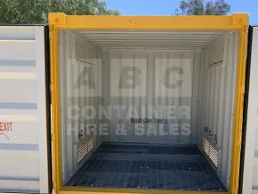 8' Dangerous Goods Shipping Container (4 Corner Post)