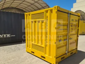 8' Dangerous Goods Shipping Container (4 Corner Post)