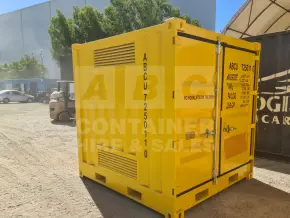 8' Dangerous Goods Shipping Container (4 Corner Post)