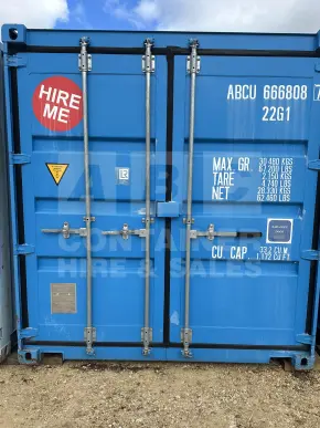 20' Standard Height Shipping Container