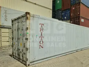 40' High Cube Refrigerated "Reefer" Shipping Container (Operational)