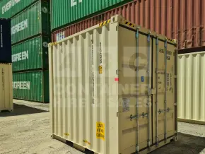 10' High Cube Shipping Container (4 Corner Posts - Factory Built)