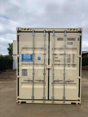 10' High Cube Shipping Container (4 Corner Posts - Factory Built)