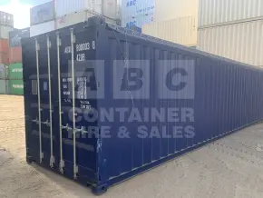 40' Standard Height Open Top Shipping Container (Tarp And Bows, Timber Floor)