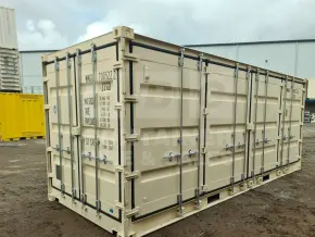 20' Standard Height Full Side Opening Shipping Container
