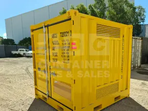 8' Dangerous Goods Shipping Container (4 Corner Post)