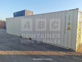 40' High Cube Shipping Container