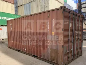 20' Standard Height Shipping Container