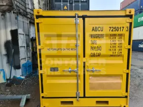 8' Dangerous Goods Shipping Container (4 Corner Post)