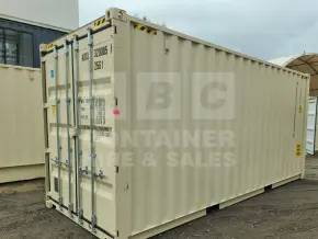 20' High Cube Shipping Container (With Tie Rails)