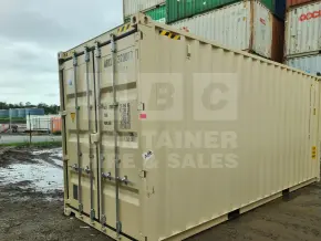 20' High Cube Shipping Container (With Tie Rails)