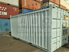 20' Standard Height Open Top Shipping Container (Tarp And Bows)