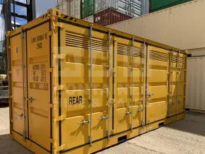 20' High Cube Side Opening Dangerous Goods Shipping Container