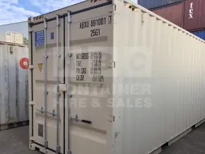20' High Cube Shipping Container (Steel Floor)