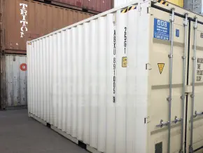 20' High Cube Shipping Container (Steel Floor)