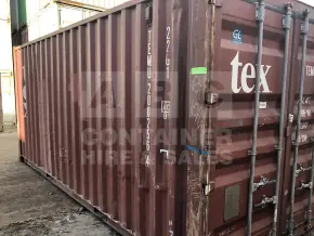 20' Standard Height Shipping Container