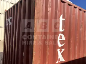20' Standard Height Shipping Container