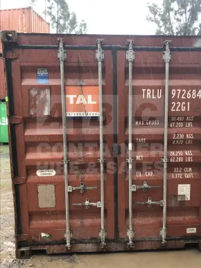 20' Standard Height Shipping Container