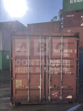 20' Standard Height Shipping Container