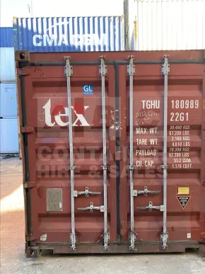 20' Standard Height Shipping Container
