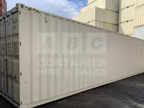 40' High Cube Shipping Container (Steel Floor)