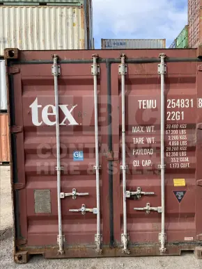 20' Standard Height Shipping Container