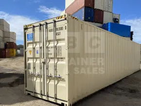 40' High Cube Shipping Container (Steel Floor)